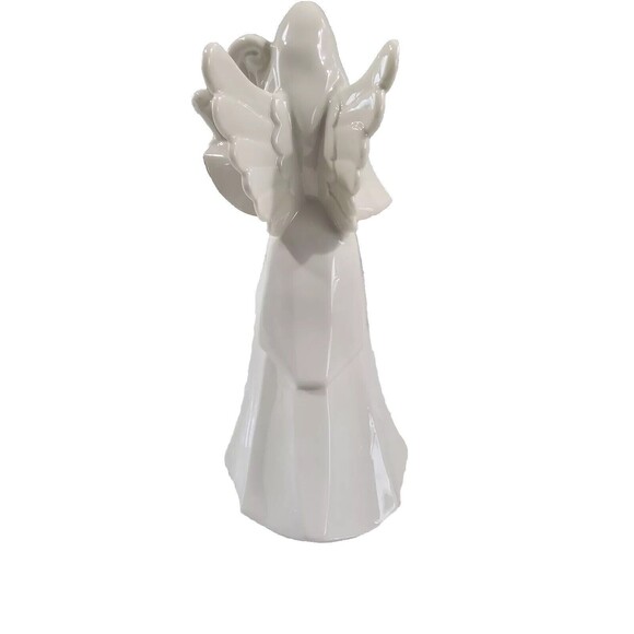 Mikasa Holy Night Nativity 3 Pc Angel Figurines Ivory Gold Trim 10" KT421 READ - Picture 3 of 12